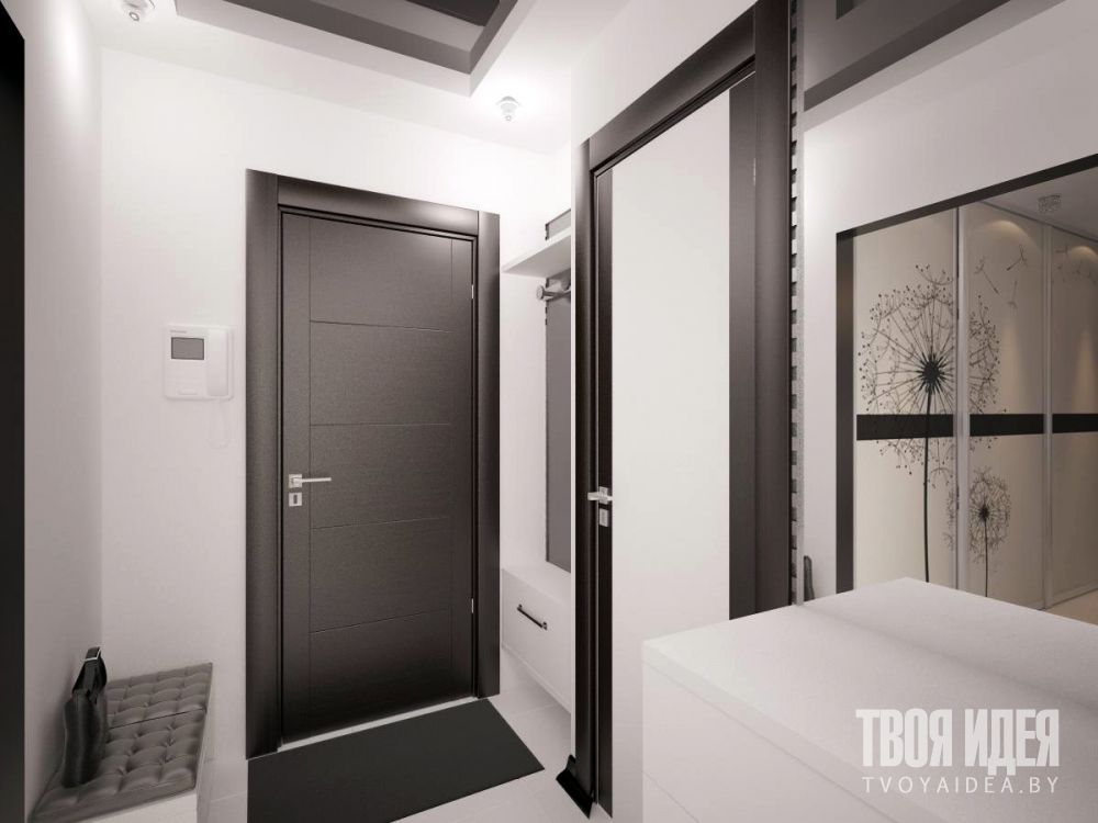 Дизайн интерьера квартиры 48м2 в Сеннице 2