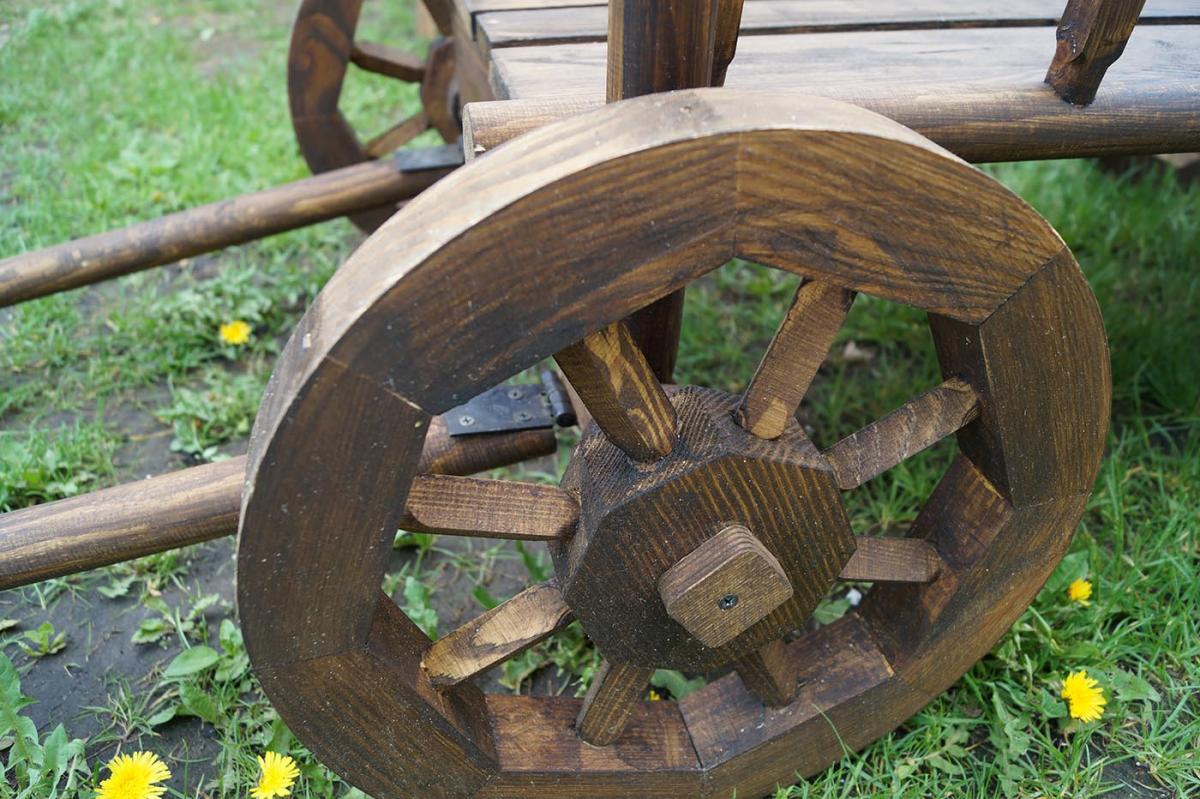 телега садовая